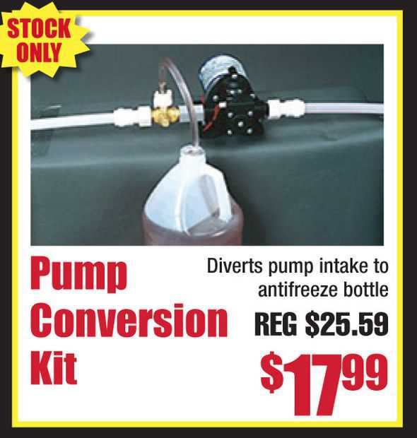 Pump Conversion Kit