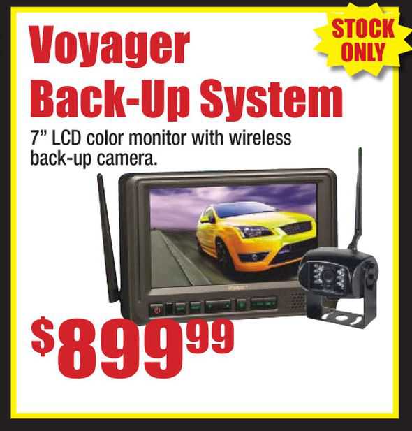 Voyager Wireless Back-Up System
