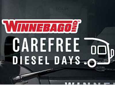 Post thumbnail for Winnebago Extends Diesel Days: 3-Year, 100,000-Mile Warranties on New Diesel Pushers