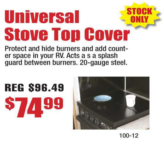 Universal Stove Top Cover