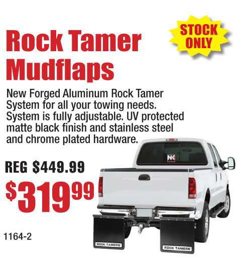Rock Tamer Mudflaps