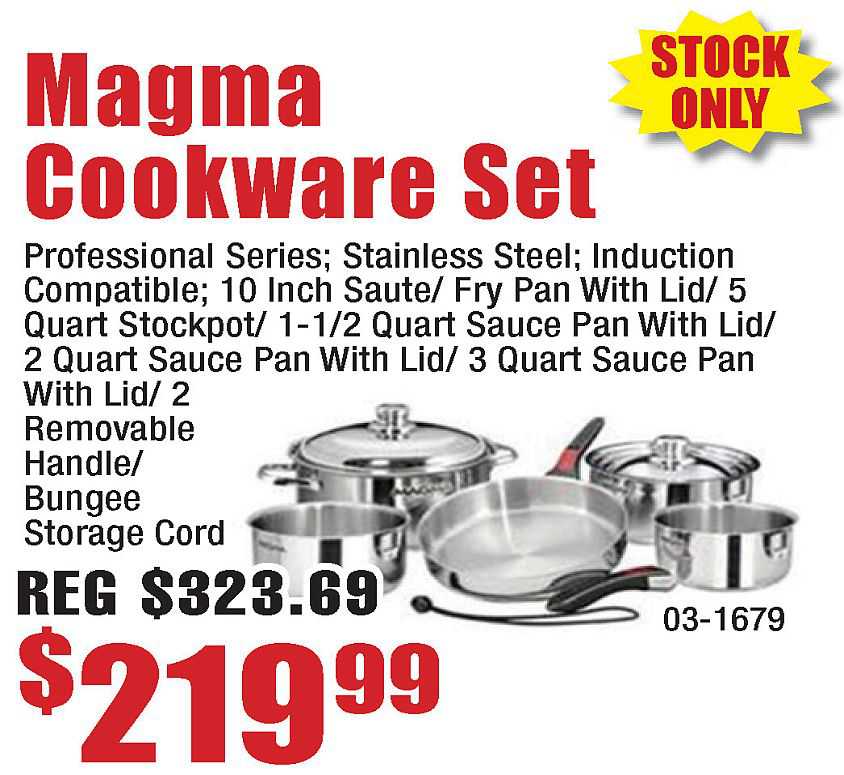 Magma Cookware Set