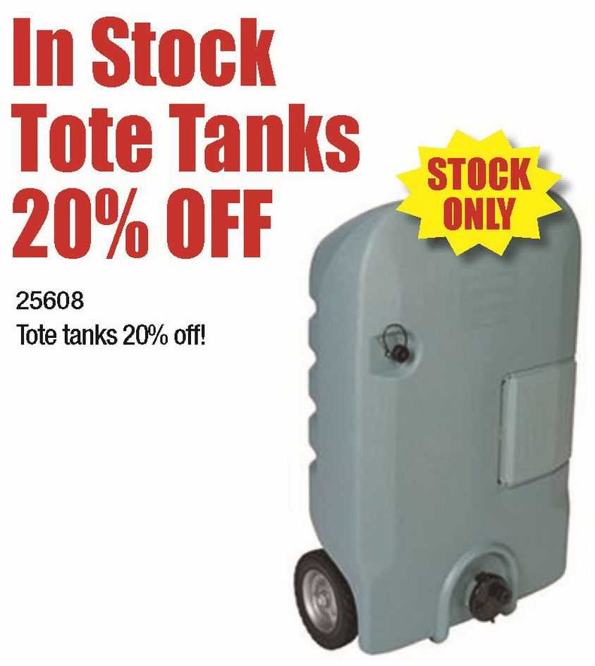 In Stock Tote Tanks 20% Off