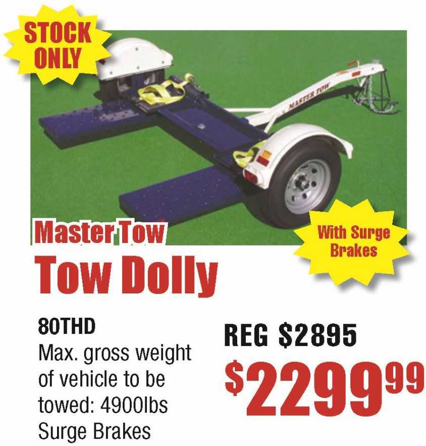 Mastertow Tow Dolly