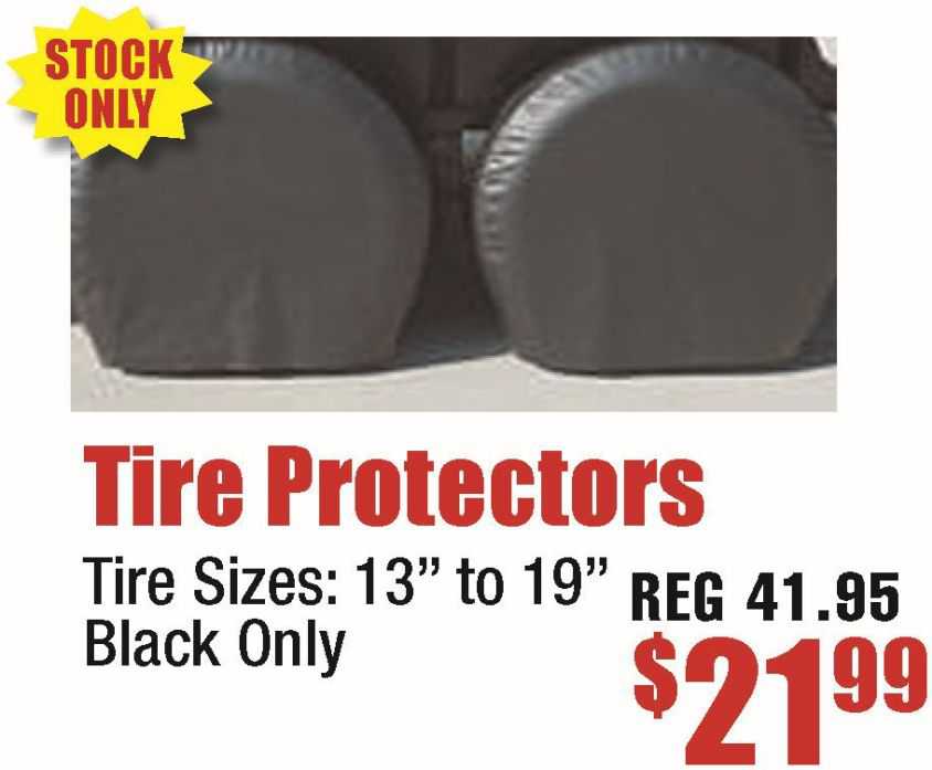 Tire Protectors 13in to 19in