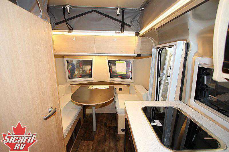 2019 Erwin Hymer Touring GT Kitchen and Dinette