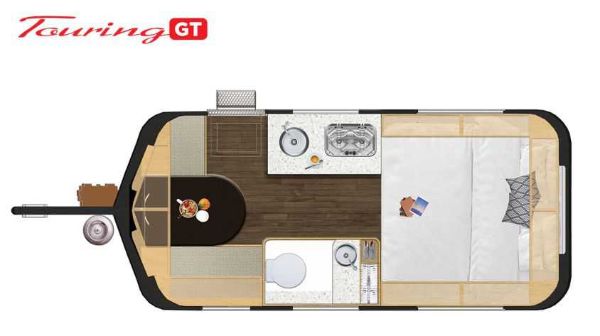2019 Erwin Hymer Touring GT Day Layout