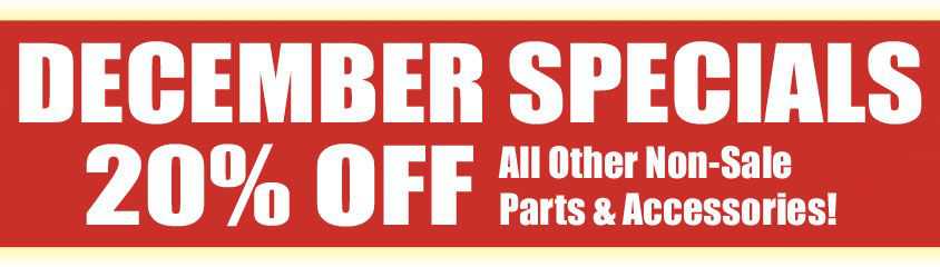 20% Off All Other Non-Sale Parts And Accessories