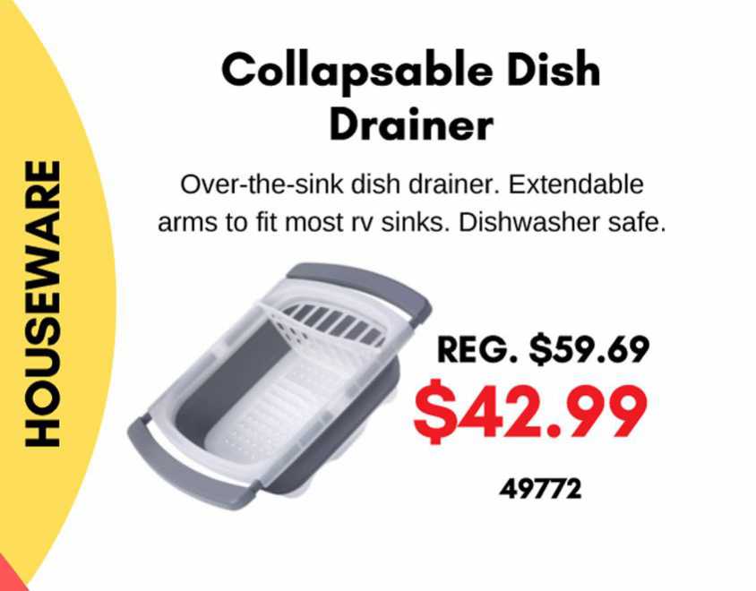 Collapsible Dish Draner