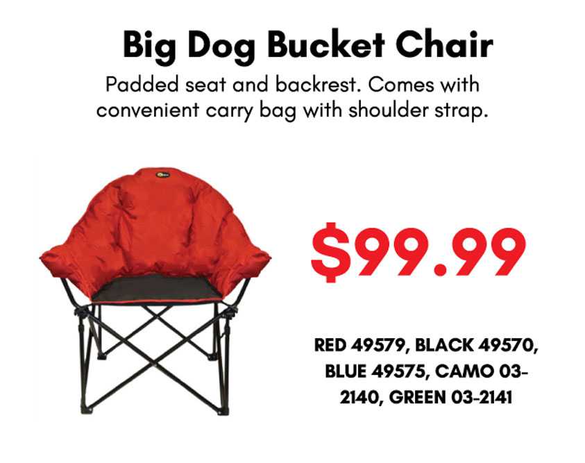 Big Dog Bucket Chair