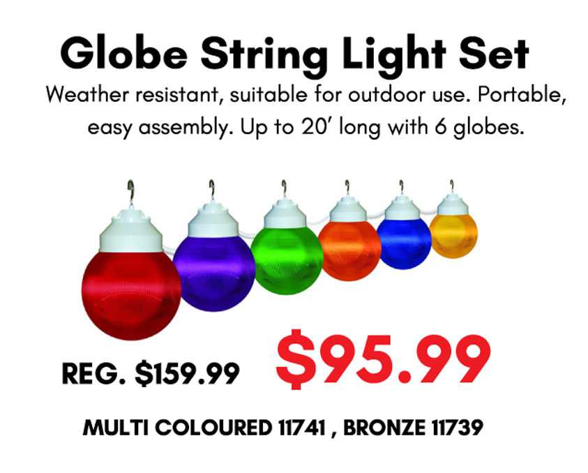 Globe String Light Set