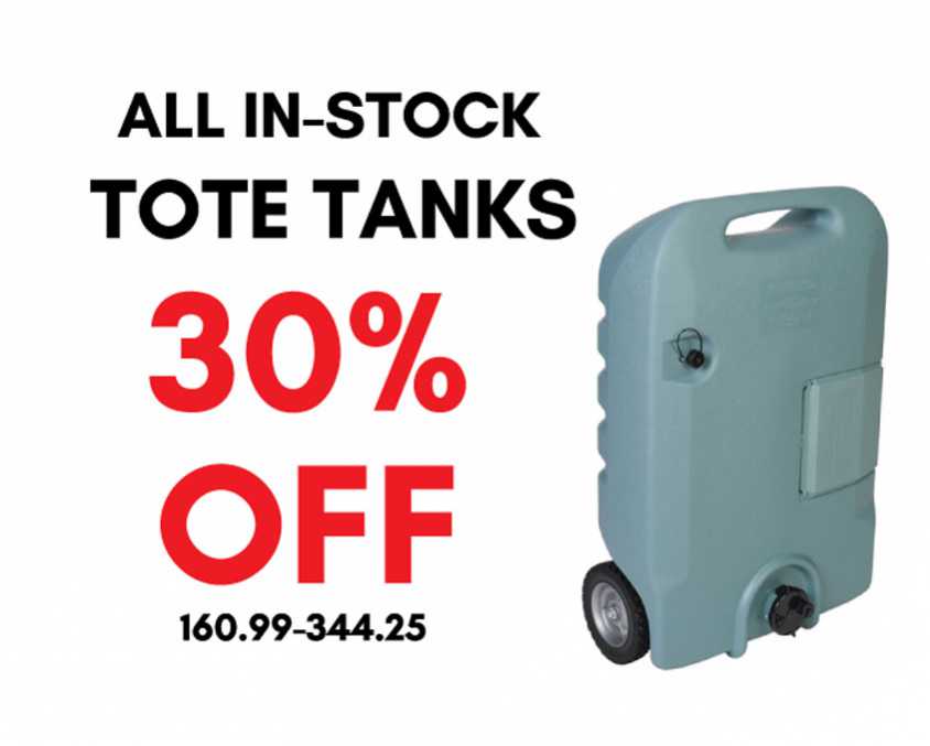 30% Off All-In-Stock Tote Tanks