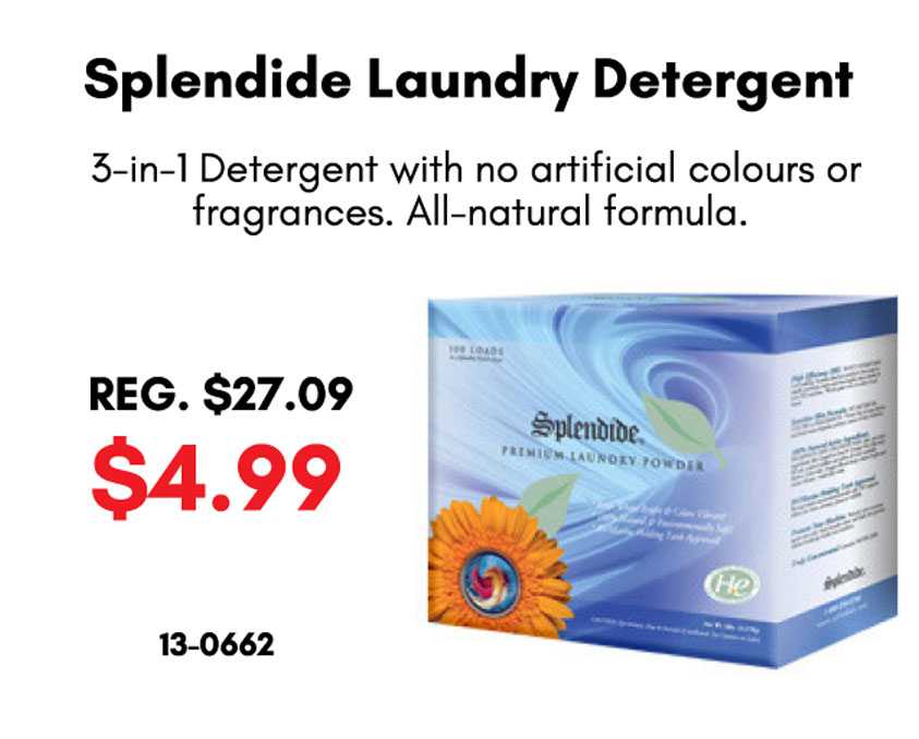 Splendide Laundry Detergent