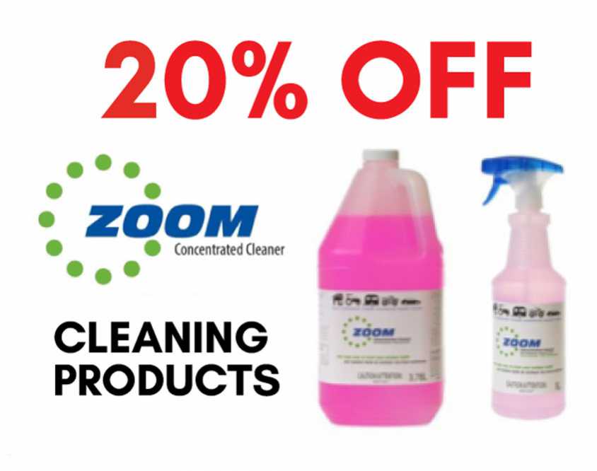 20% Off Zoom Cleaning Products