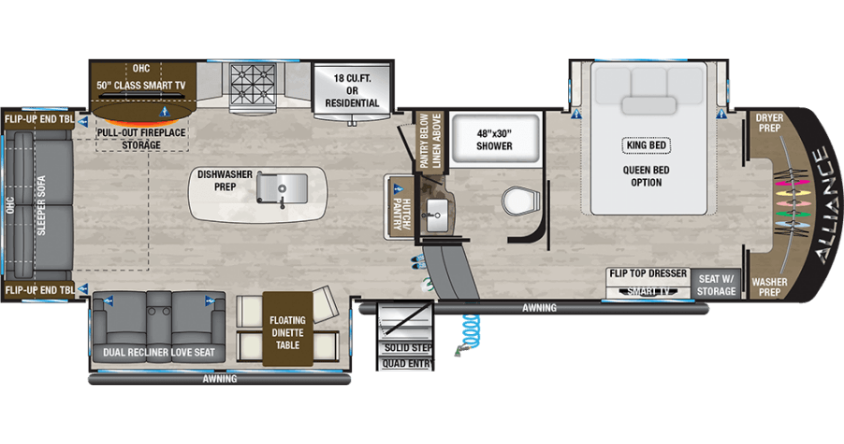 310RL Floor Plan