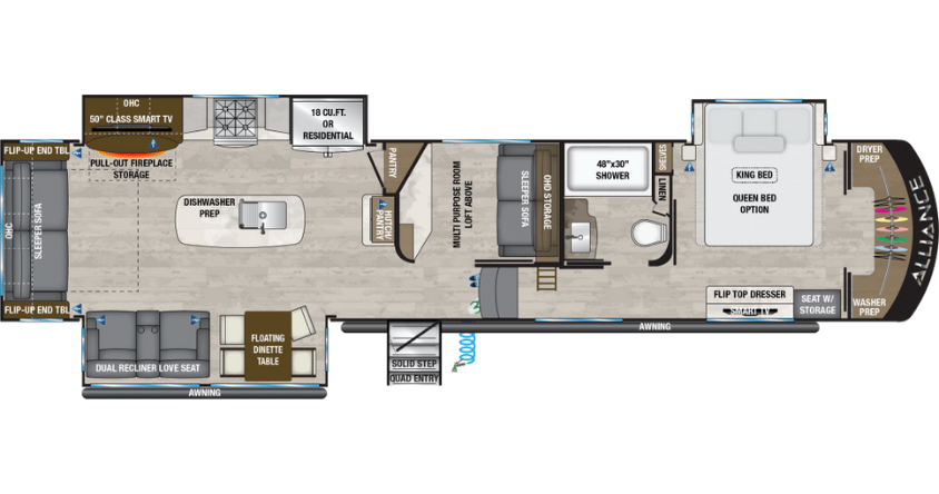 390MP Floor Plan