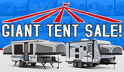 Post thumbnail for Giant Tent Sale!
