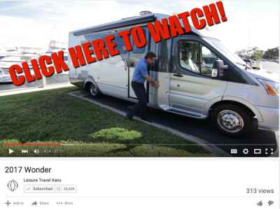 Post thumbnail for The All New 2017 Leisure Travel Van Wonder (Prototype) 
