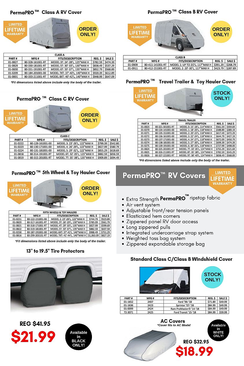 Page 1: RV Covers