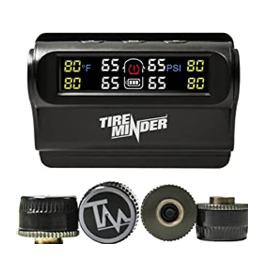 trailer tire pressure monitor system